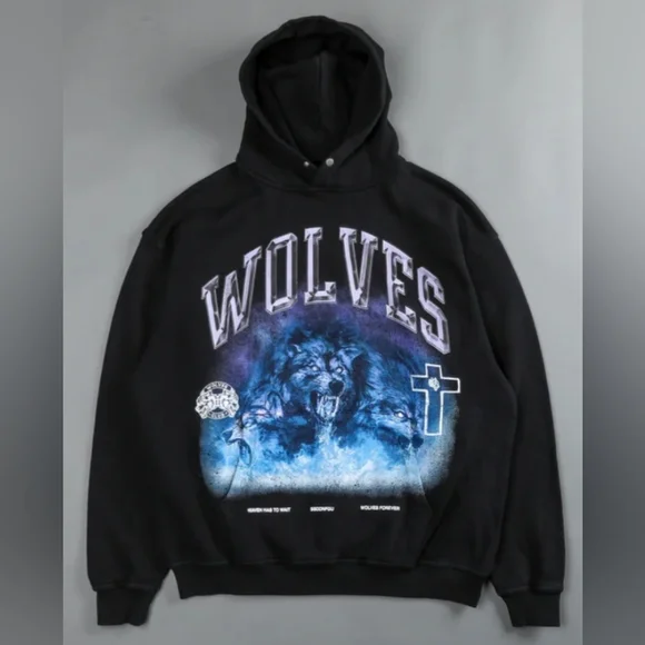 Darc はさまっ Sport SHADOWS VINTAGE HOODIE BLACK 